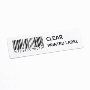 Single Liner Printed Label