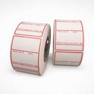 Thermal Weighting Scale Label